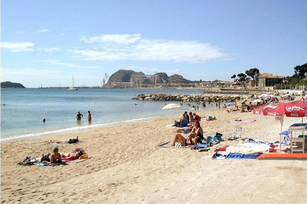 Blue Summer Vibes Mini Studio For Two, Ac, Parking, Beach At 50M, Spa Access -2 La Ciotat Dış mekan fotoğraf