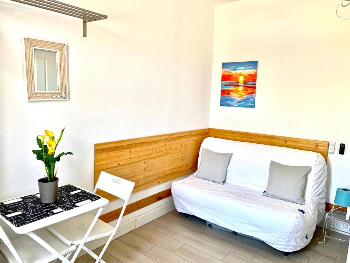 Blue Summer Vibes Mini Studio For Two, Ac, Parking, Beach At 50M, Spa Access -2 La Ciotat Dış mekan fotoğraf
